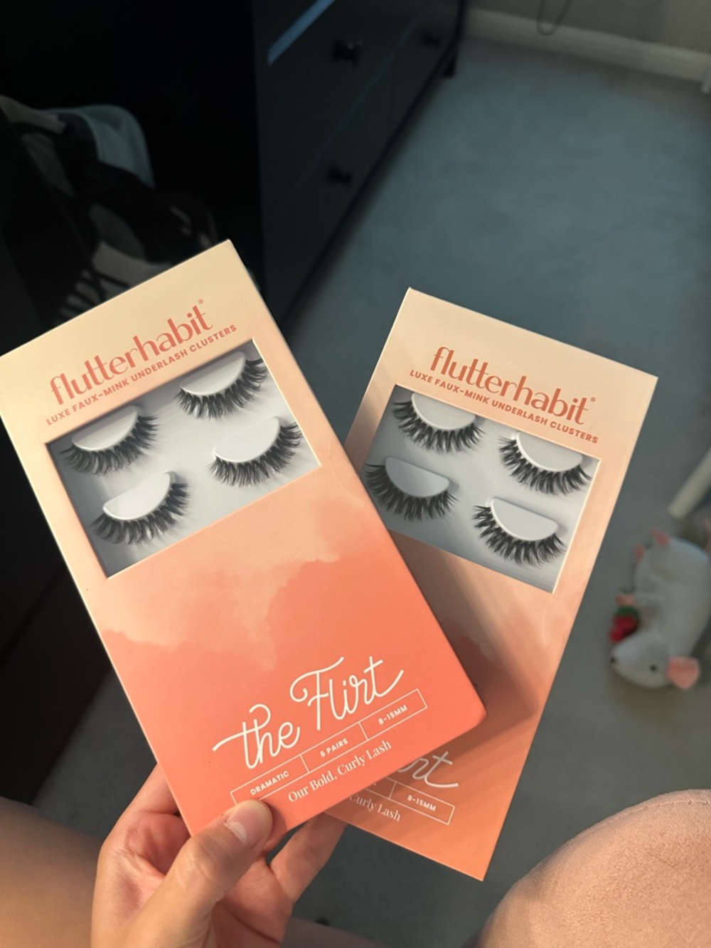 Flutterhabit eyelashes the flirt style